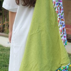 Flip Flop Nation Unique Lime Colored Fun-filled Beach Towel